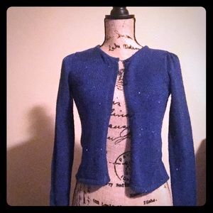 Crazy 8 royal blue sweater 7/8